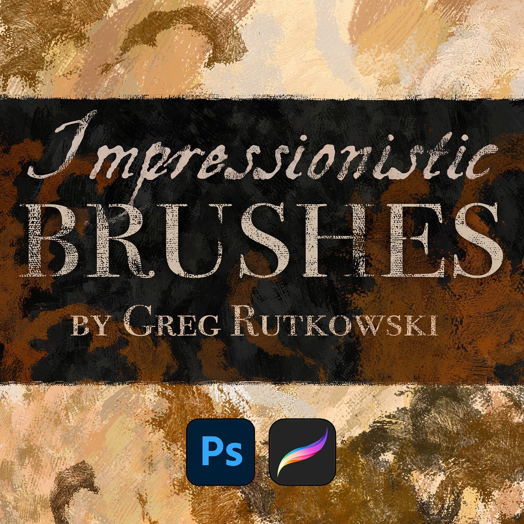 Impressionistic Brushes by Greg Rutkowski