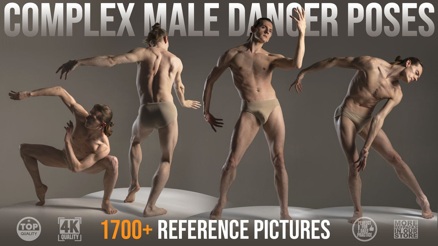 1700+ Complex Male Dancer Poses