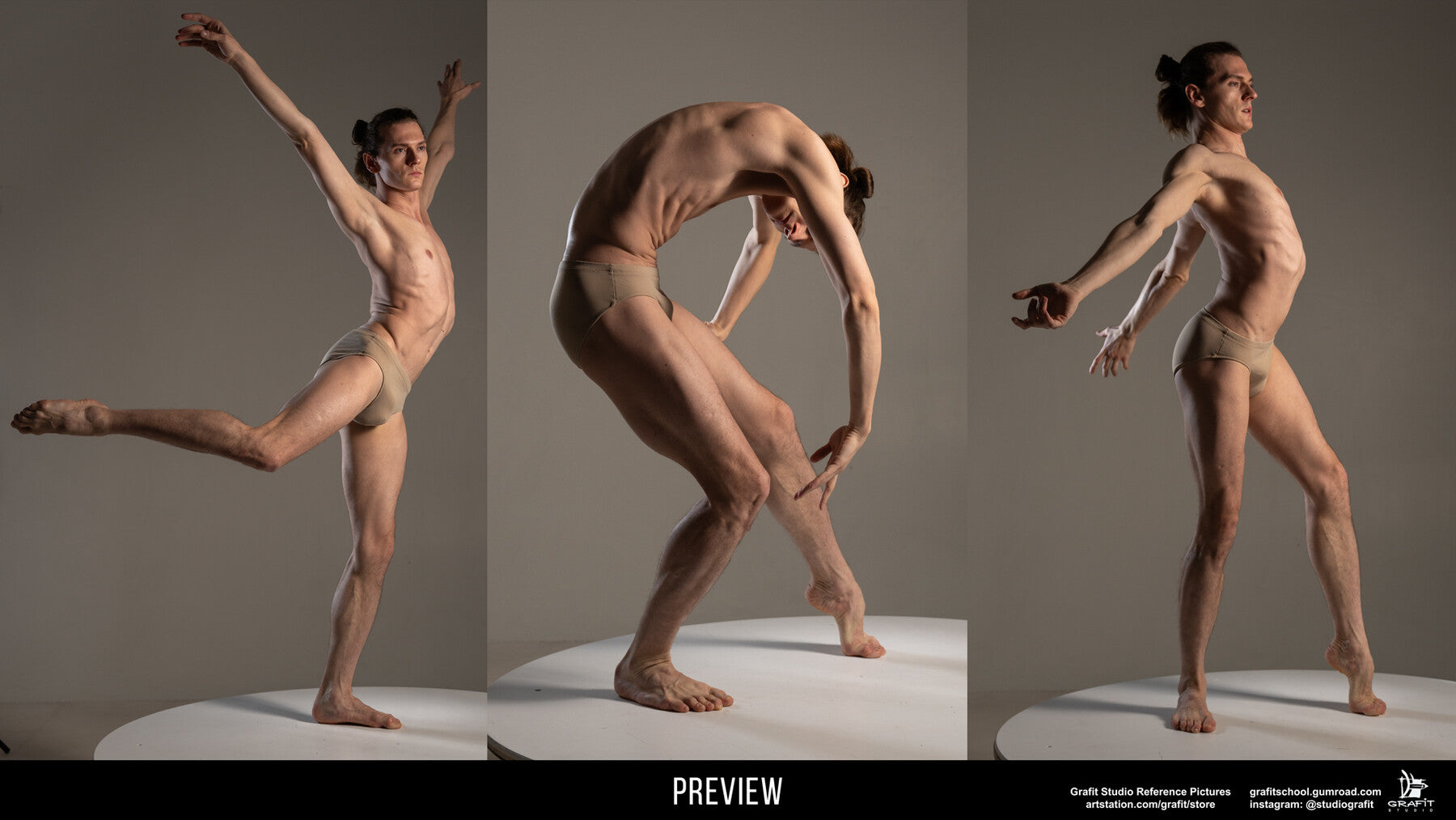 1700+ Complex Male Dancer Poses