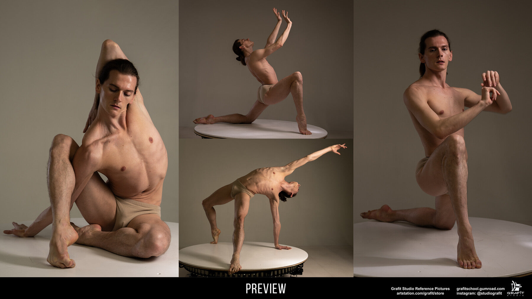 1700+ Complex Male Dancer Poses