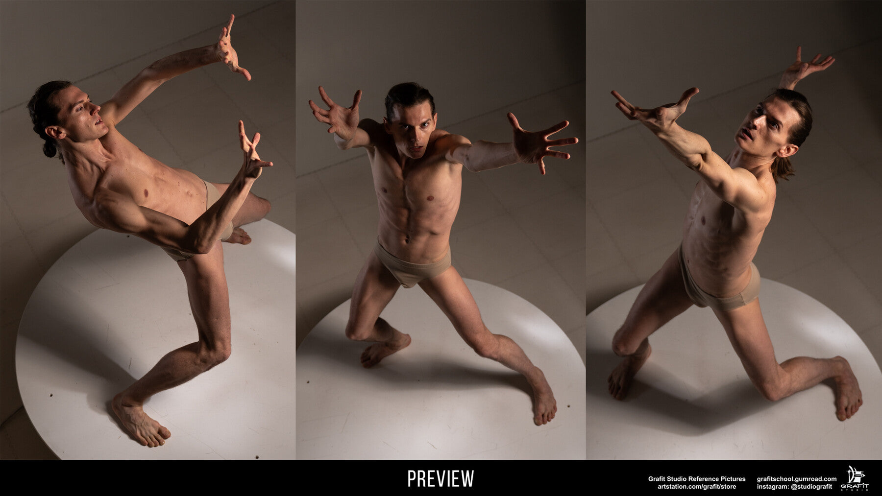 1700+ Complex Male Dancer Poses