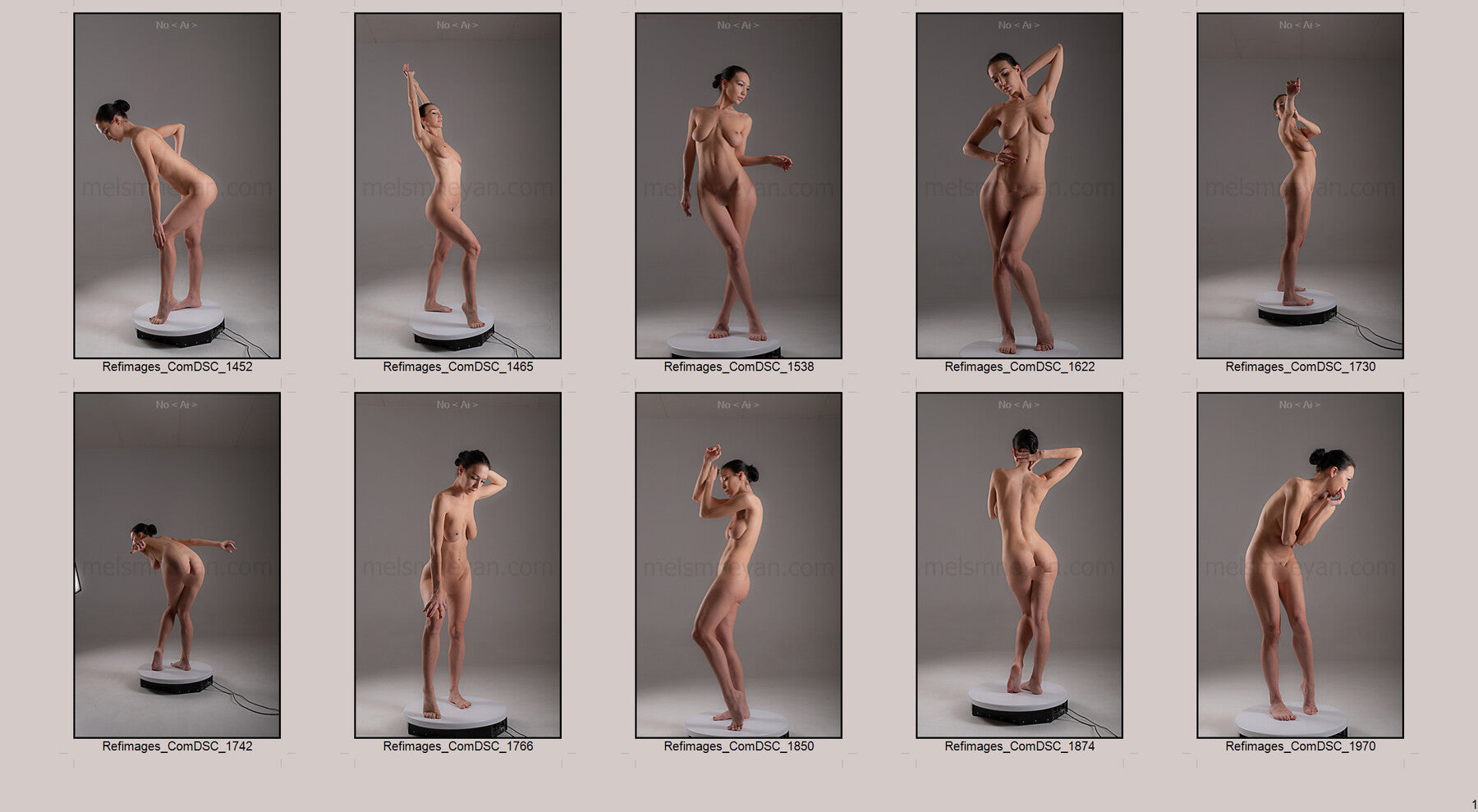 2000 Sculpting Art Poses 360 Reference Images