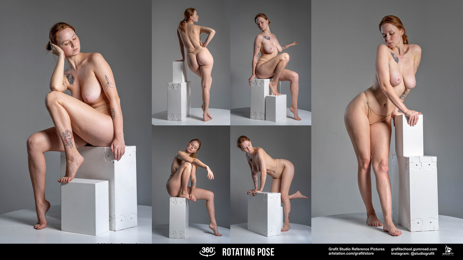 1800+ Ultimate 360-degree Female Poses