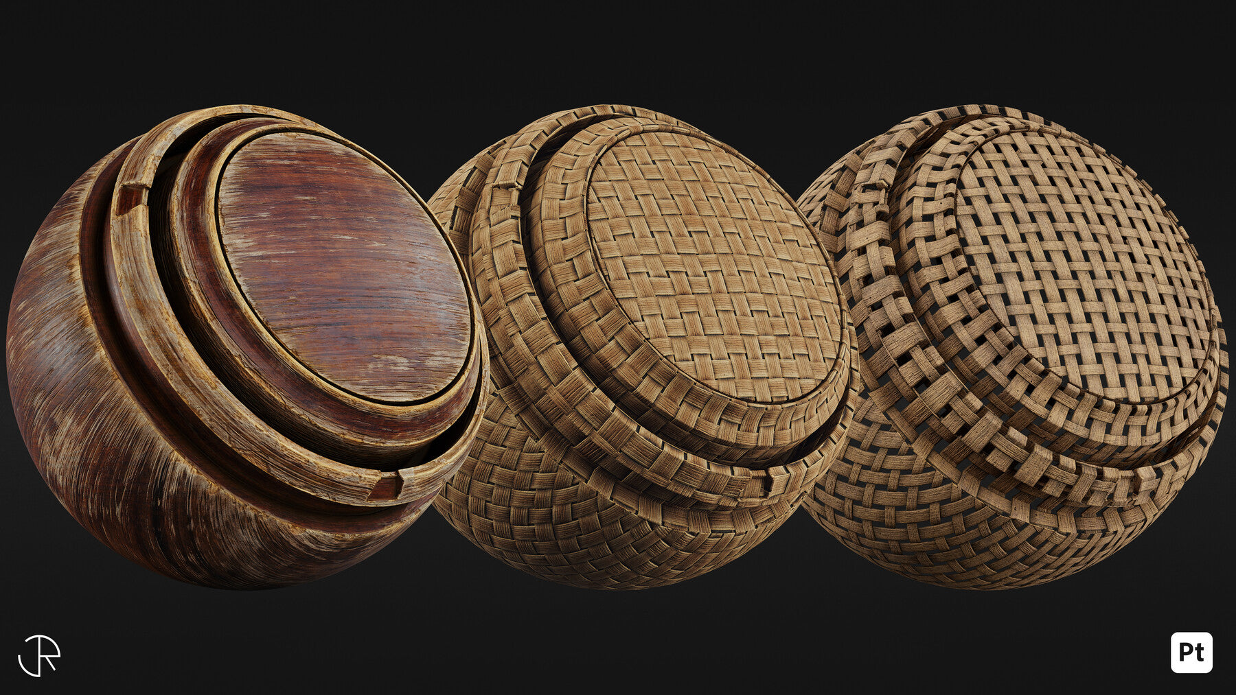 Wood Signature Smart Materials Substance 3d painter