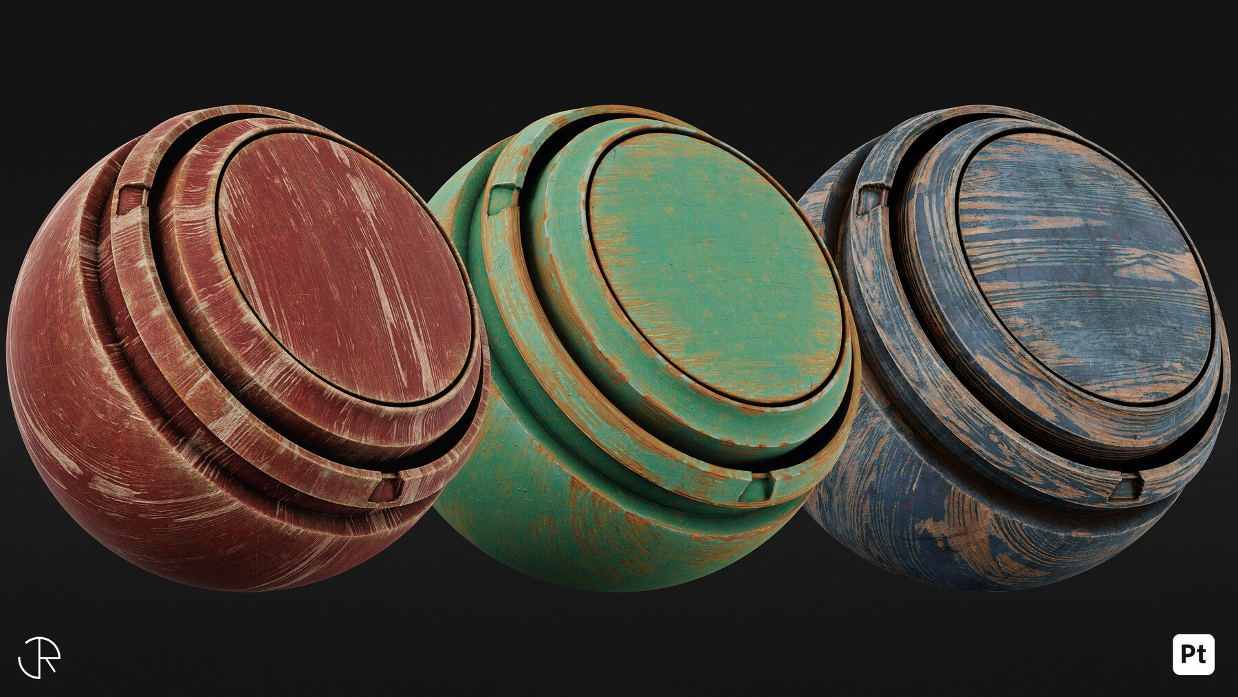 Wood Signature Smart Materials Substance 3d painter