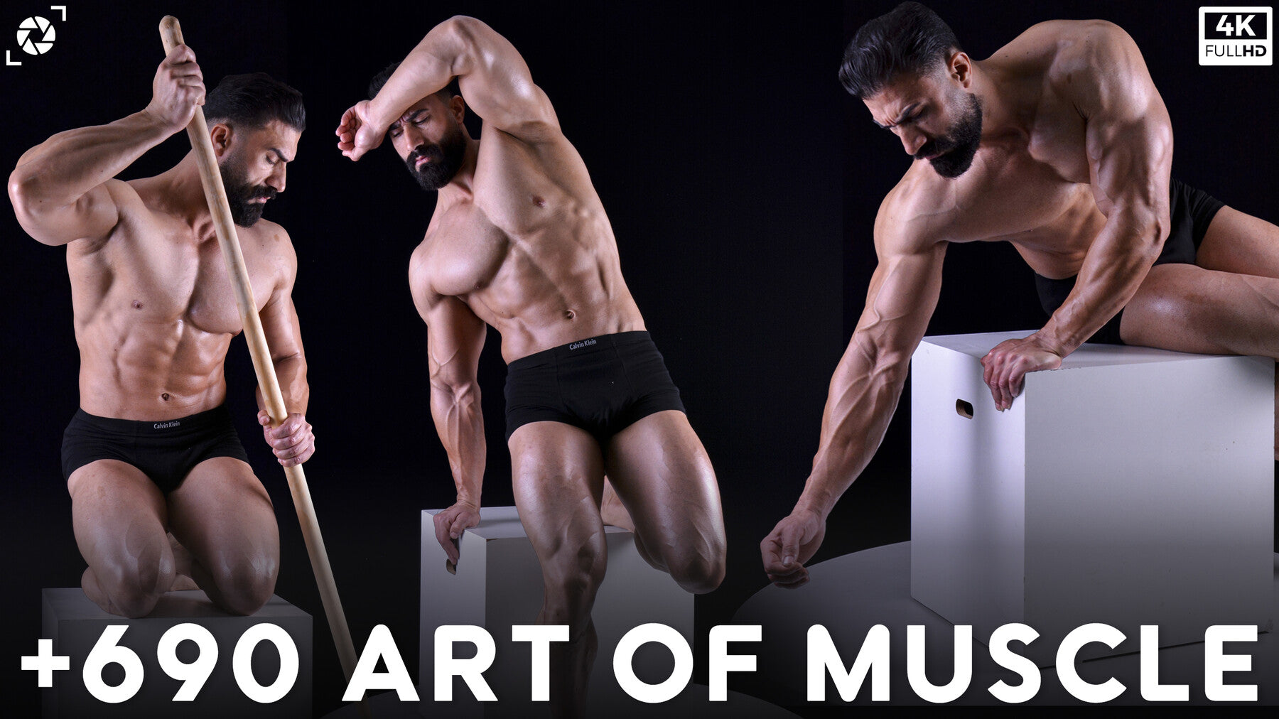 +690 Art Of Muscle Reference Pictures - Vol 09