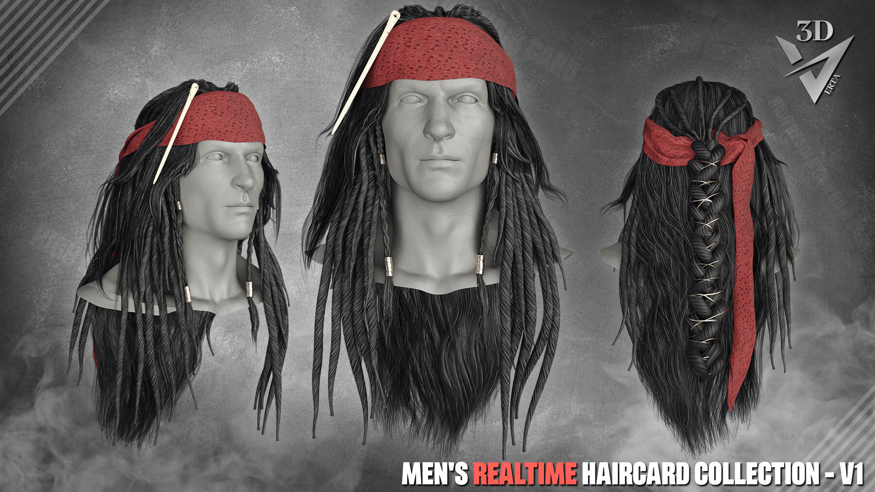 Men's Realtime Haircard Collection - v1