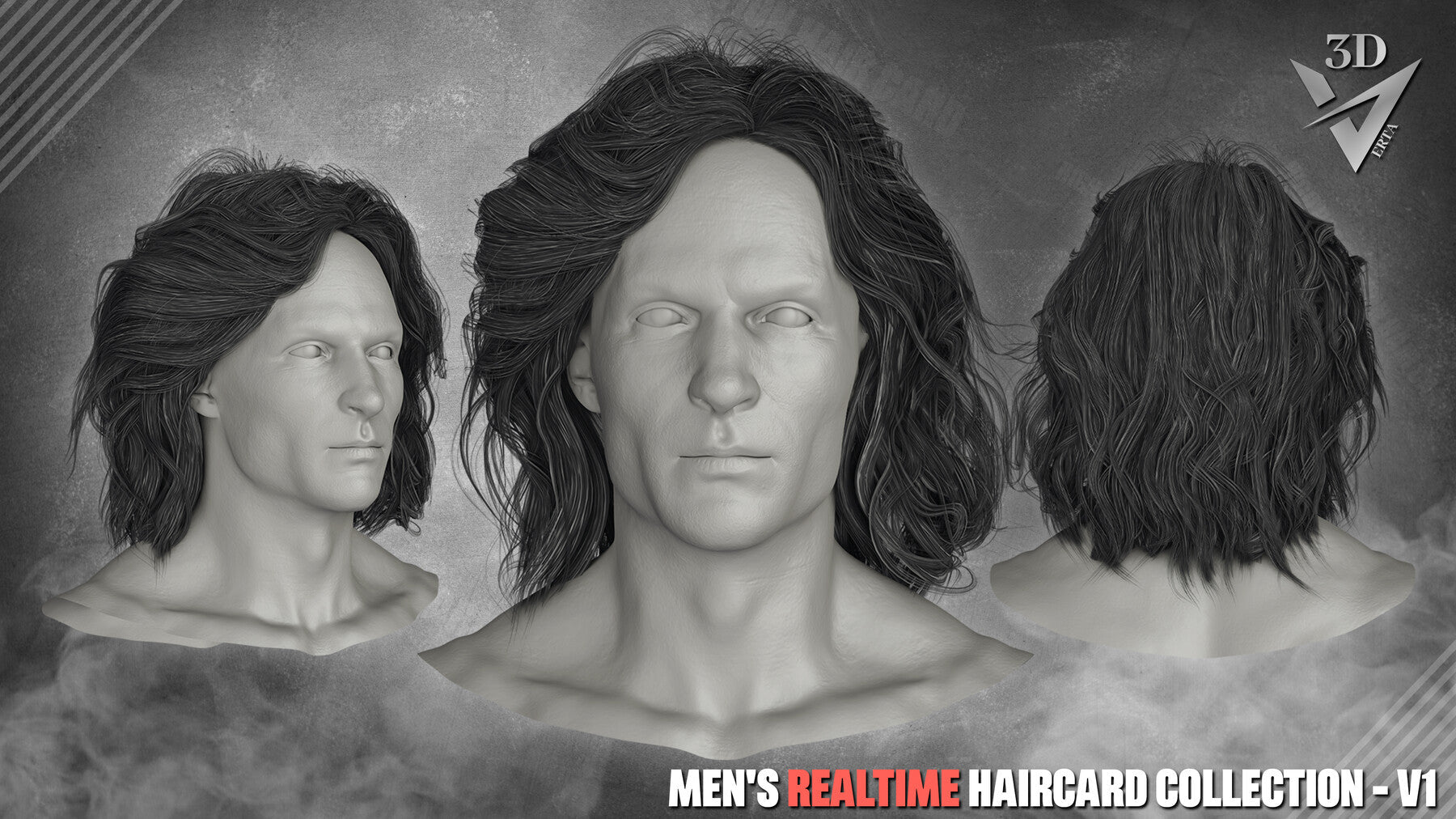 Men's Realtime Haircard Collection - v1