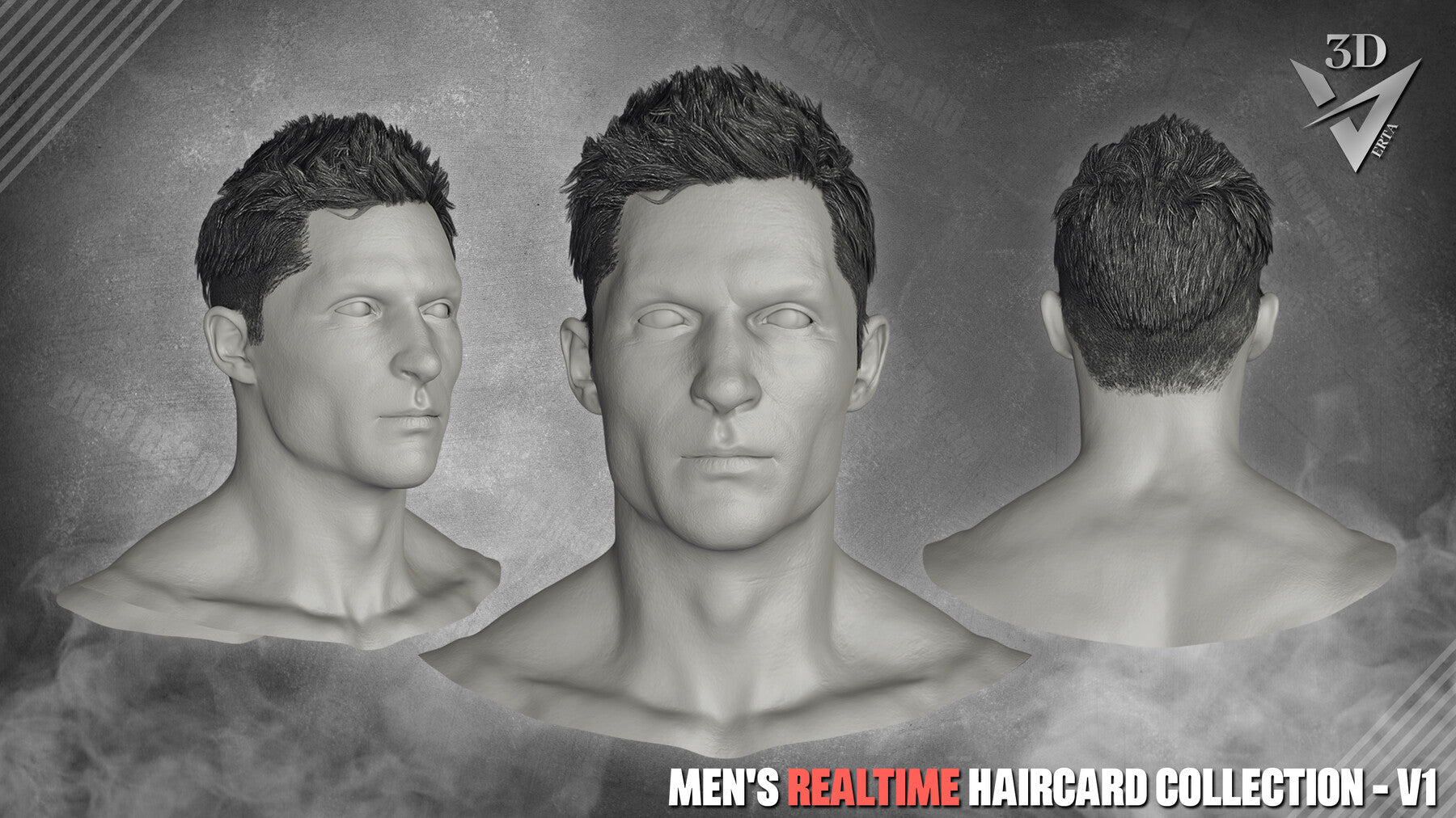 Men's Realtime Haircard Collection - v1