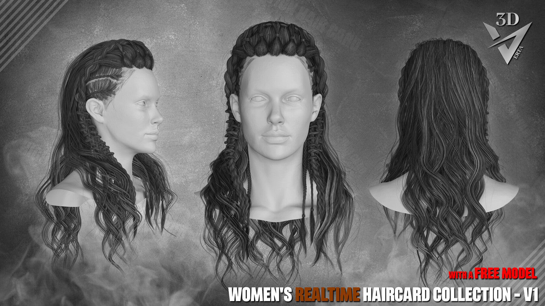 Women's Realtime Haircard Collection - v1