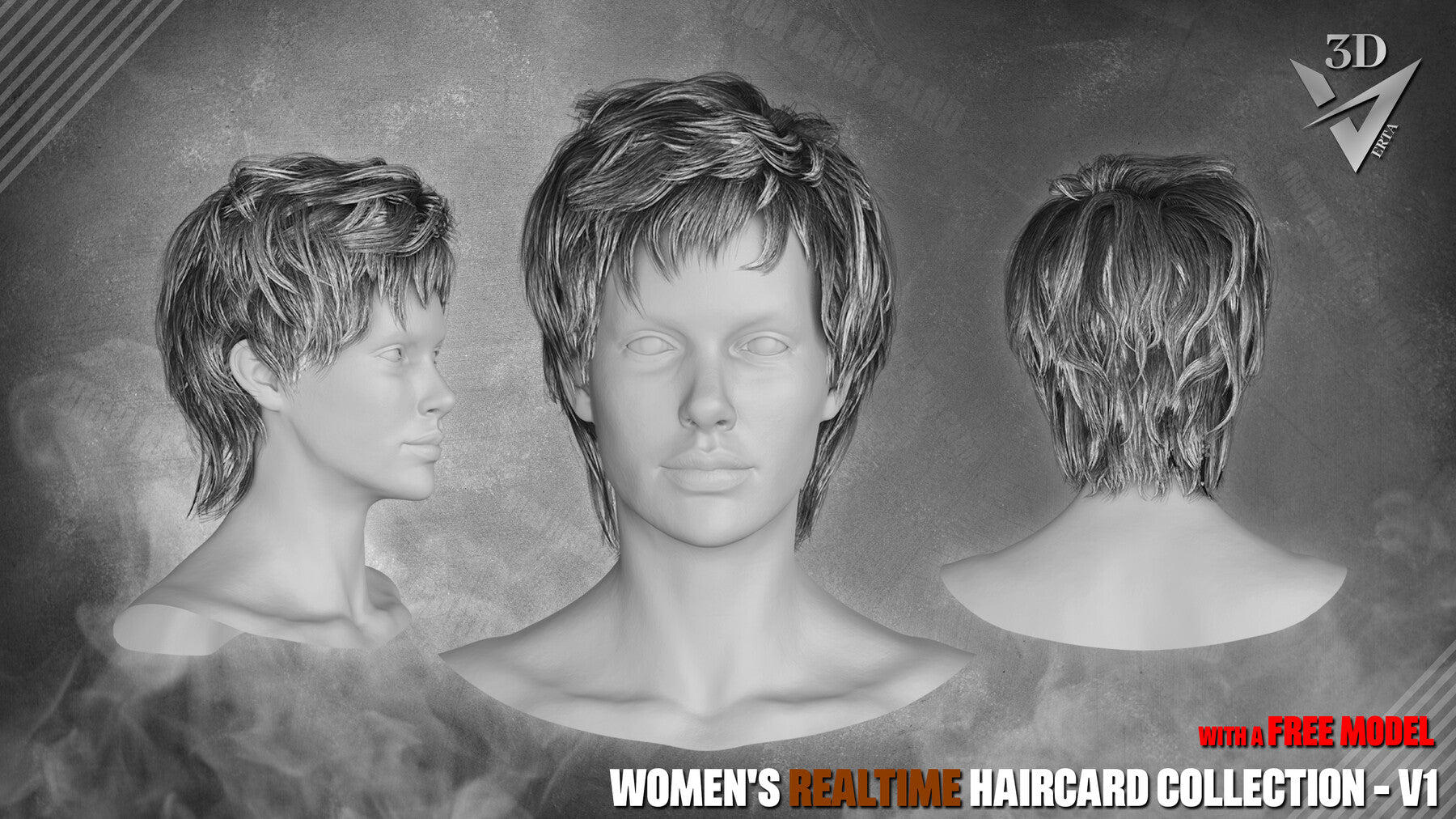 Women's Realtime Haircard Collection - v1