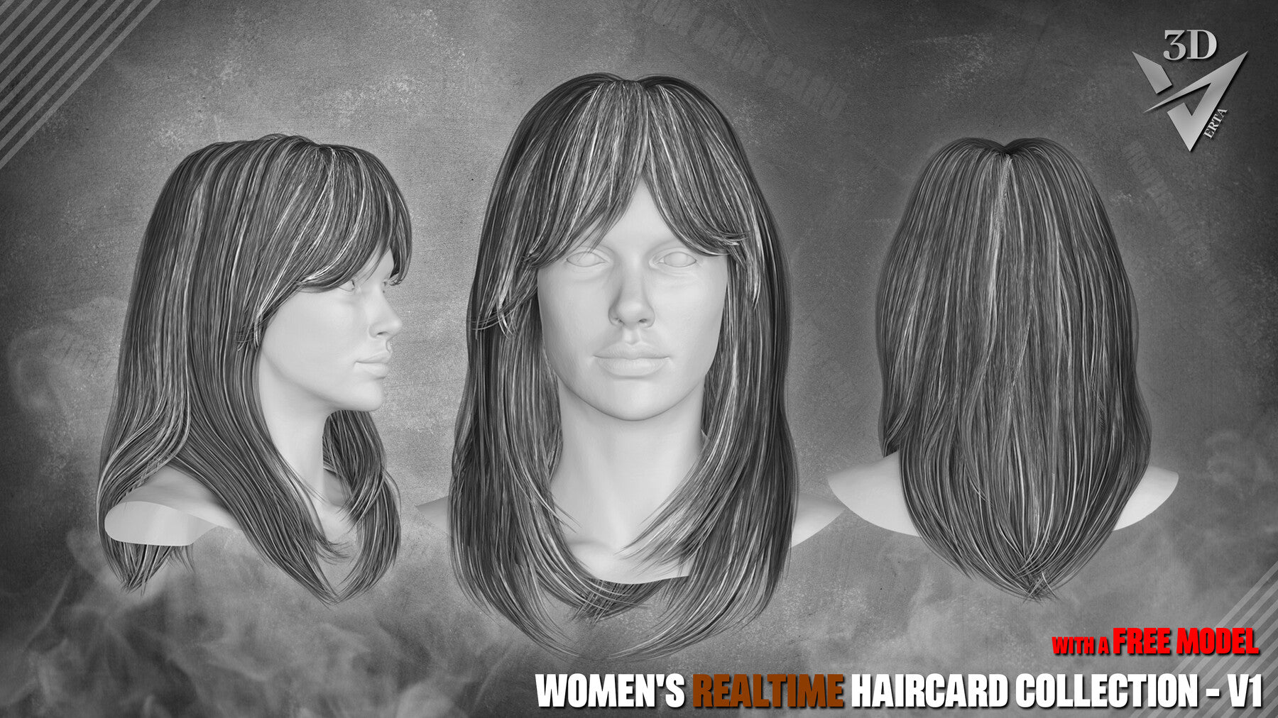 Women's Realtime Haircard Collection - v1