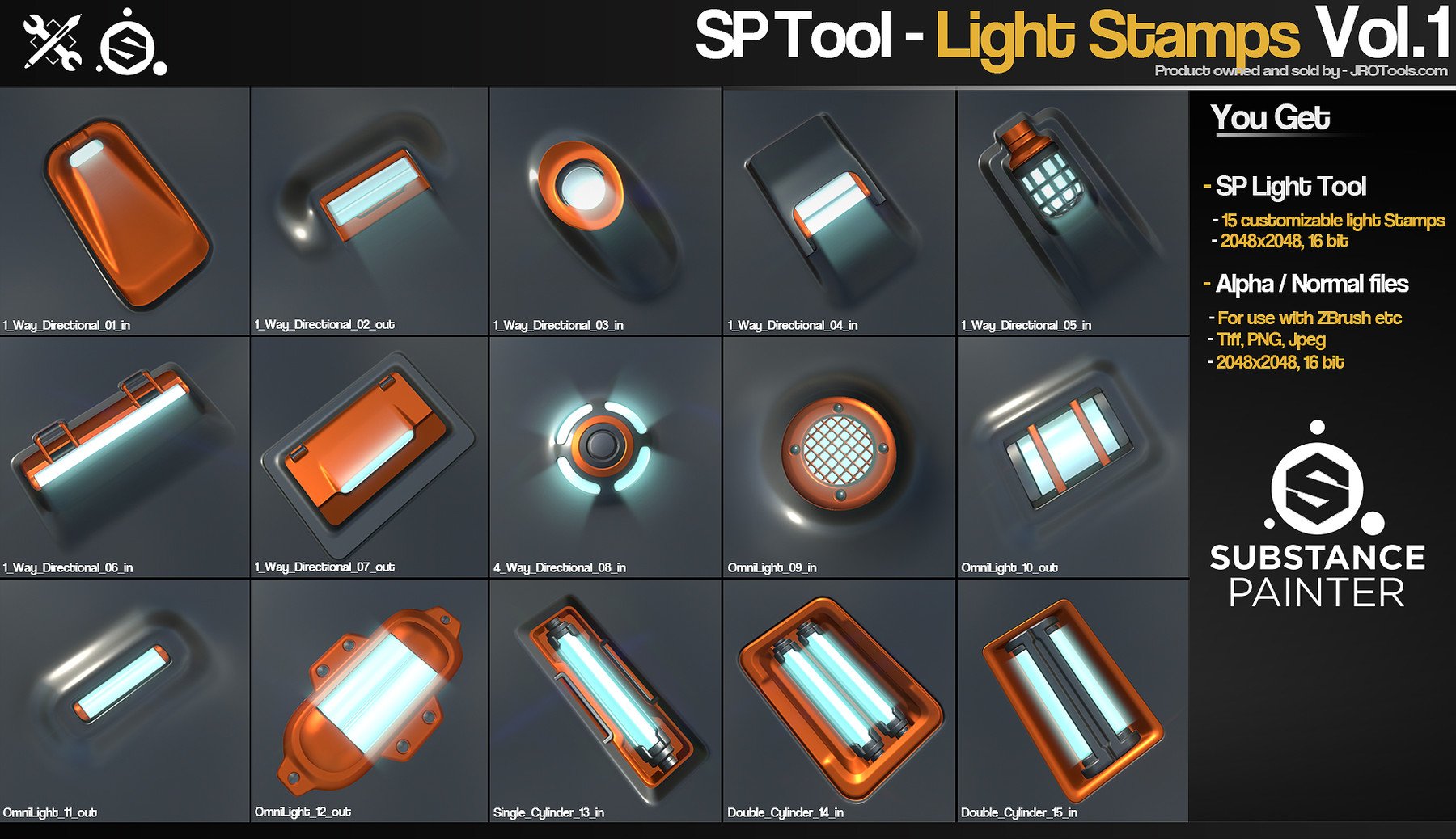 SPTools - Light Stamps Vol.1