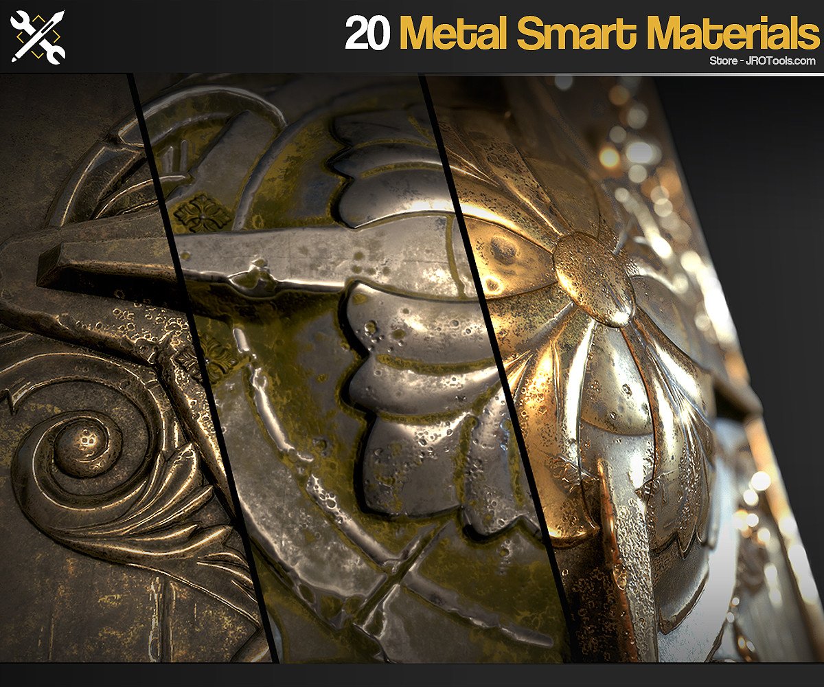 SP - 20 Metal Smart Materials + 2 tutorials