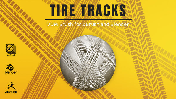 Tire Tracks VDM Brush