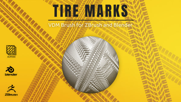 Tire Tracks VDM Brush