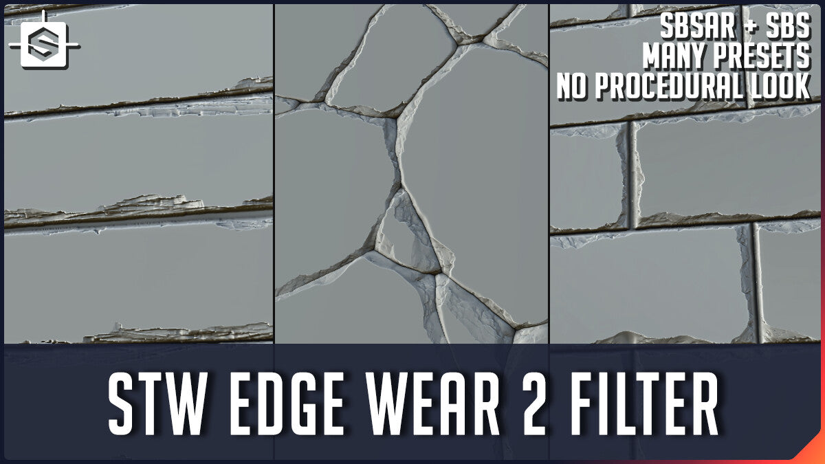 STW Edge Wear 2 Filter- Substance Designer Tool