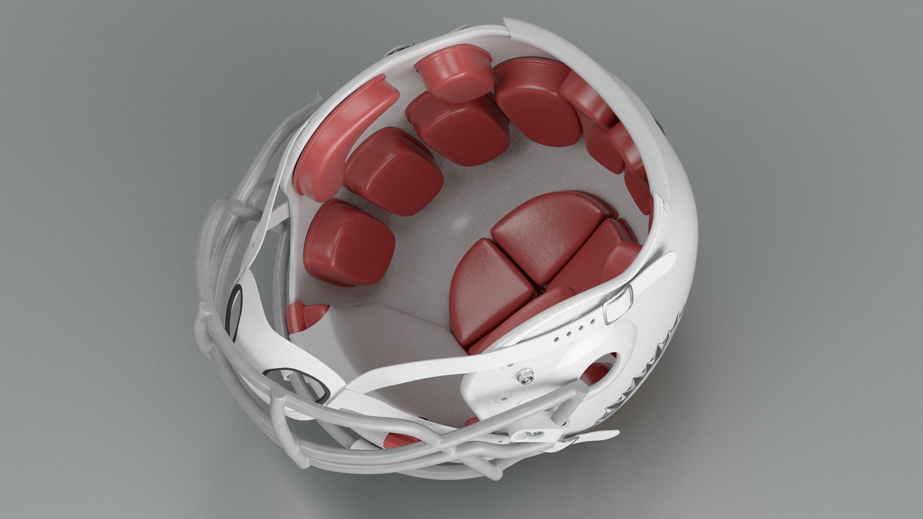 American Football Helmet ( Game ready model/ PBR Texture/UV )