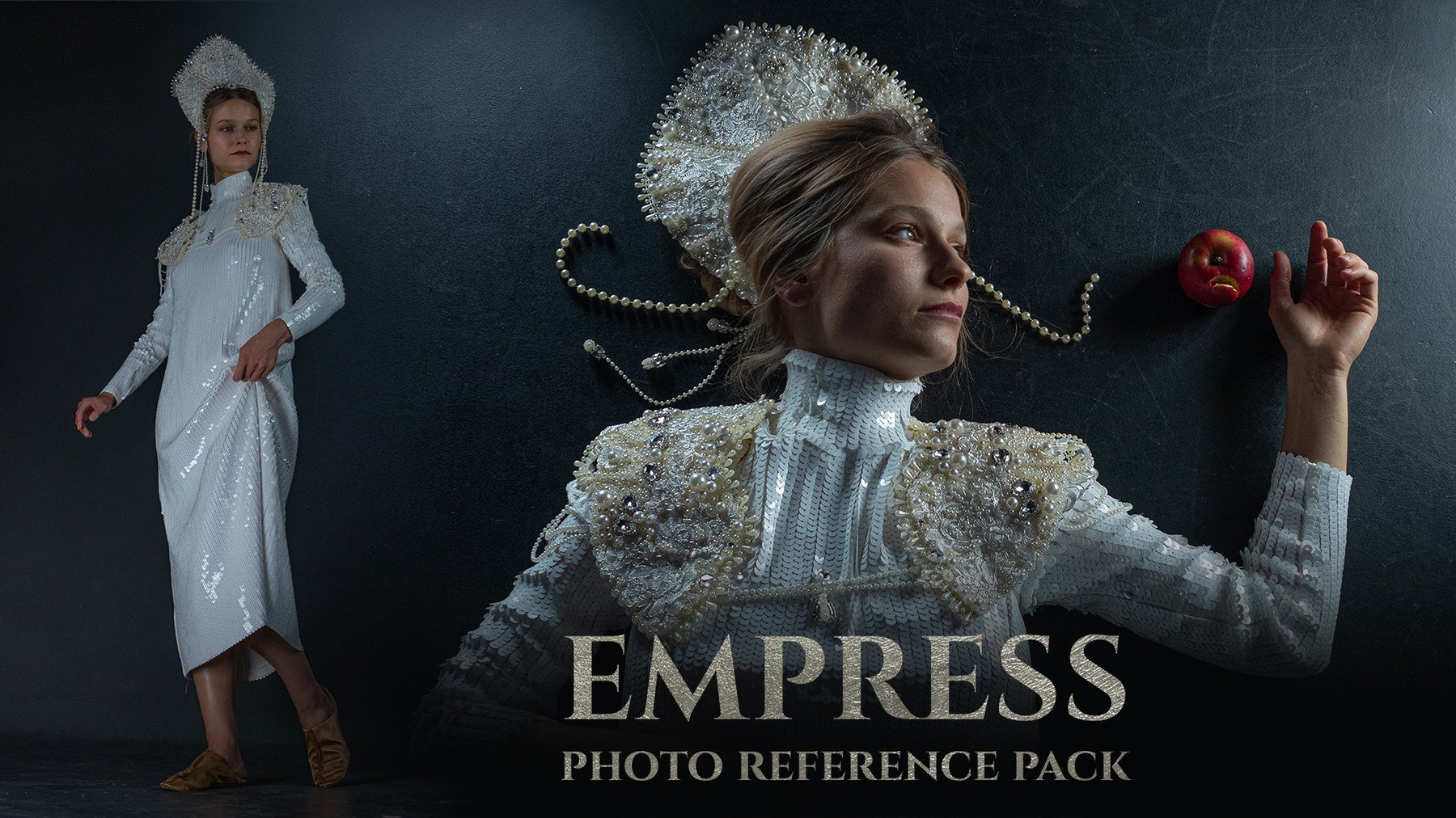 Empress - Photo reference pack for artists 200 JPEGs