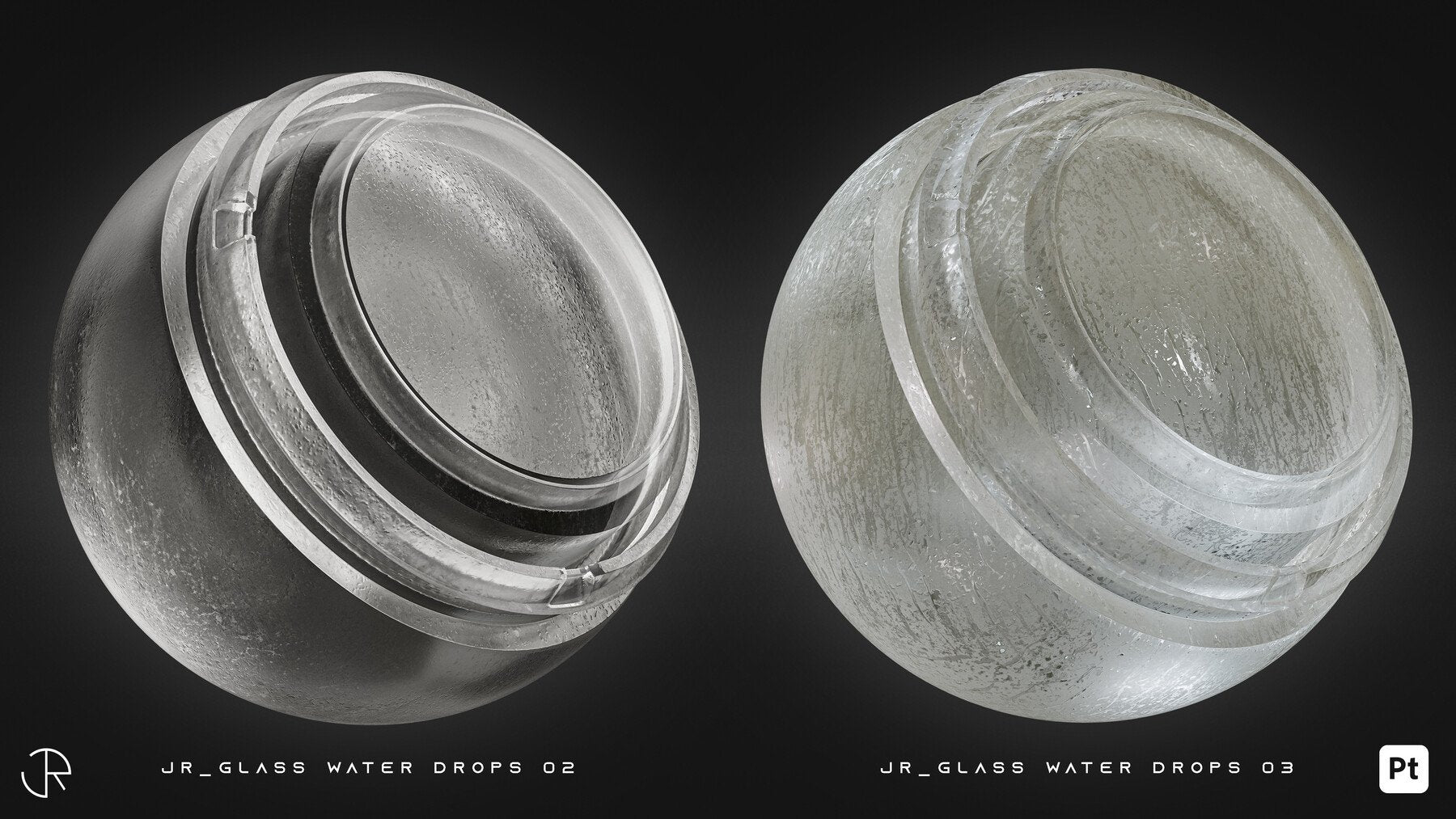 Glass Smart Materials for Substance 3D Painter