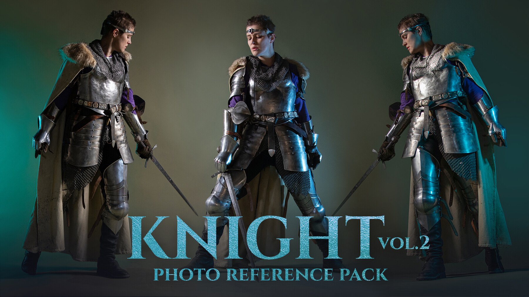 Knight vol. 2 - Photo Reference Pack 370+ JPEGs