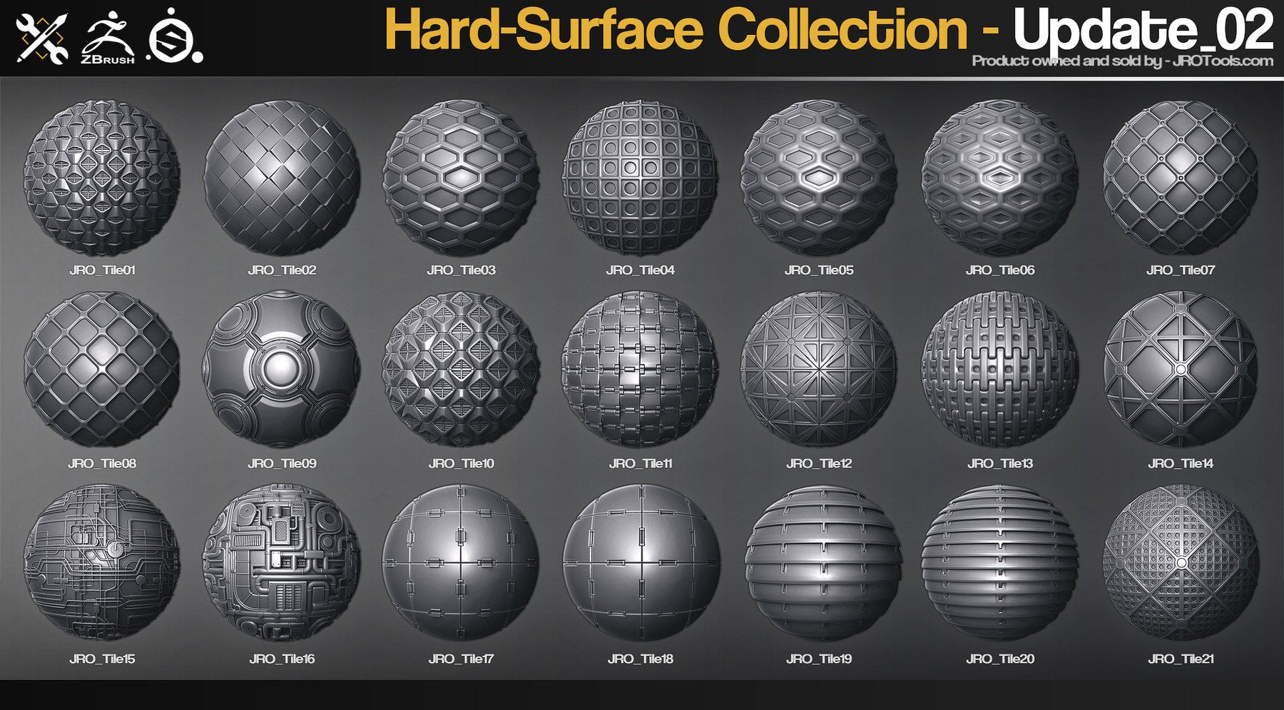 Hard-Surface Tiles Vol.1