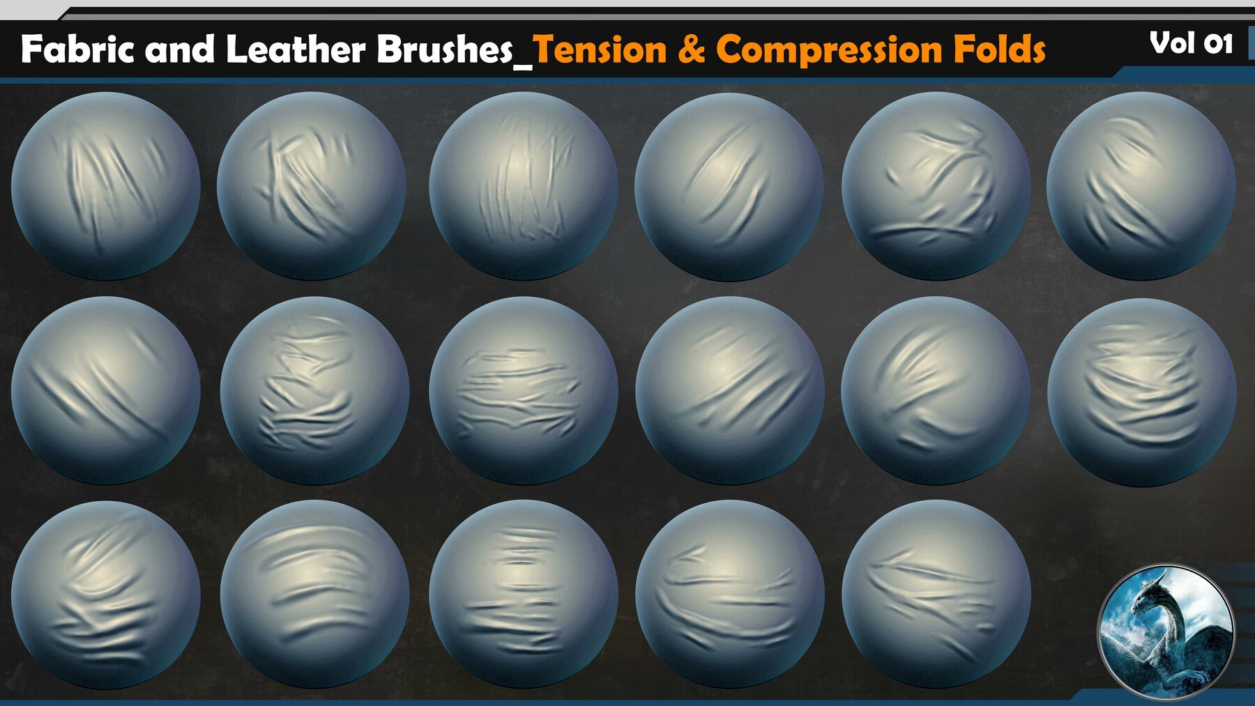 Fabric and Leather Brushes Vol 01