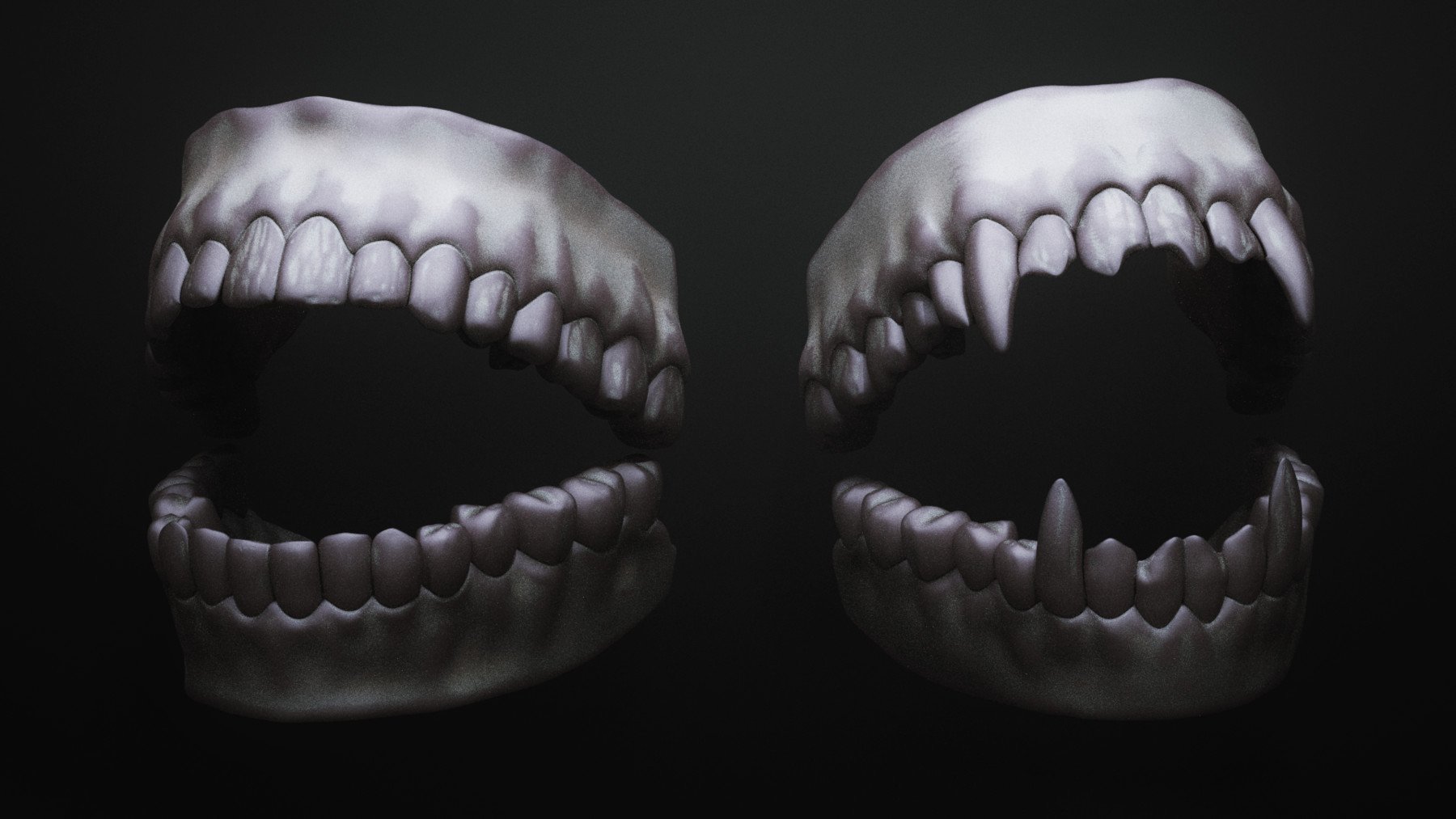 JAWS - 33 Monster Mouths 'n Skulls & IMM Brush Pack