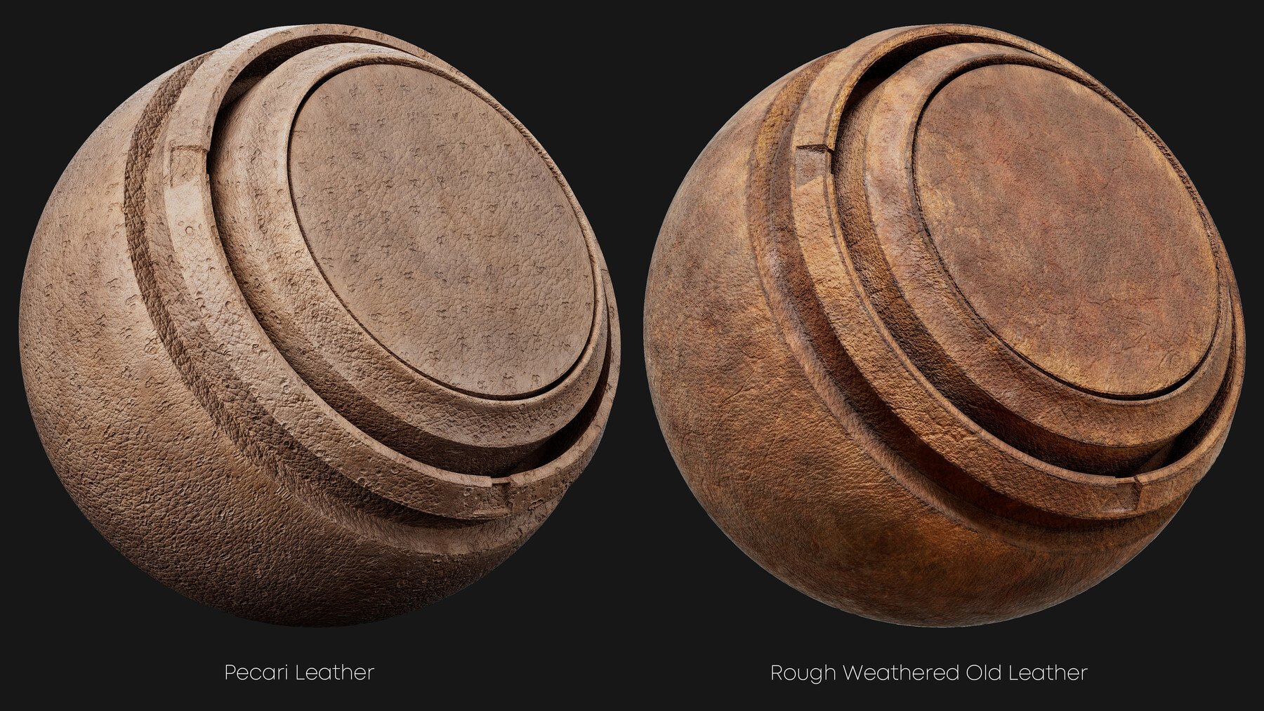 Leather Smart Materials for Substance painter