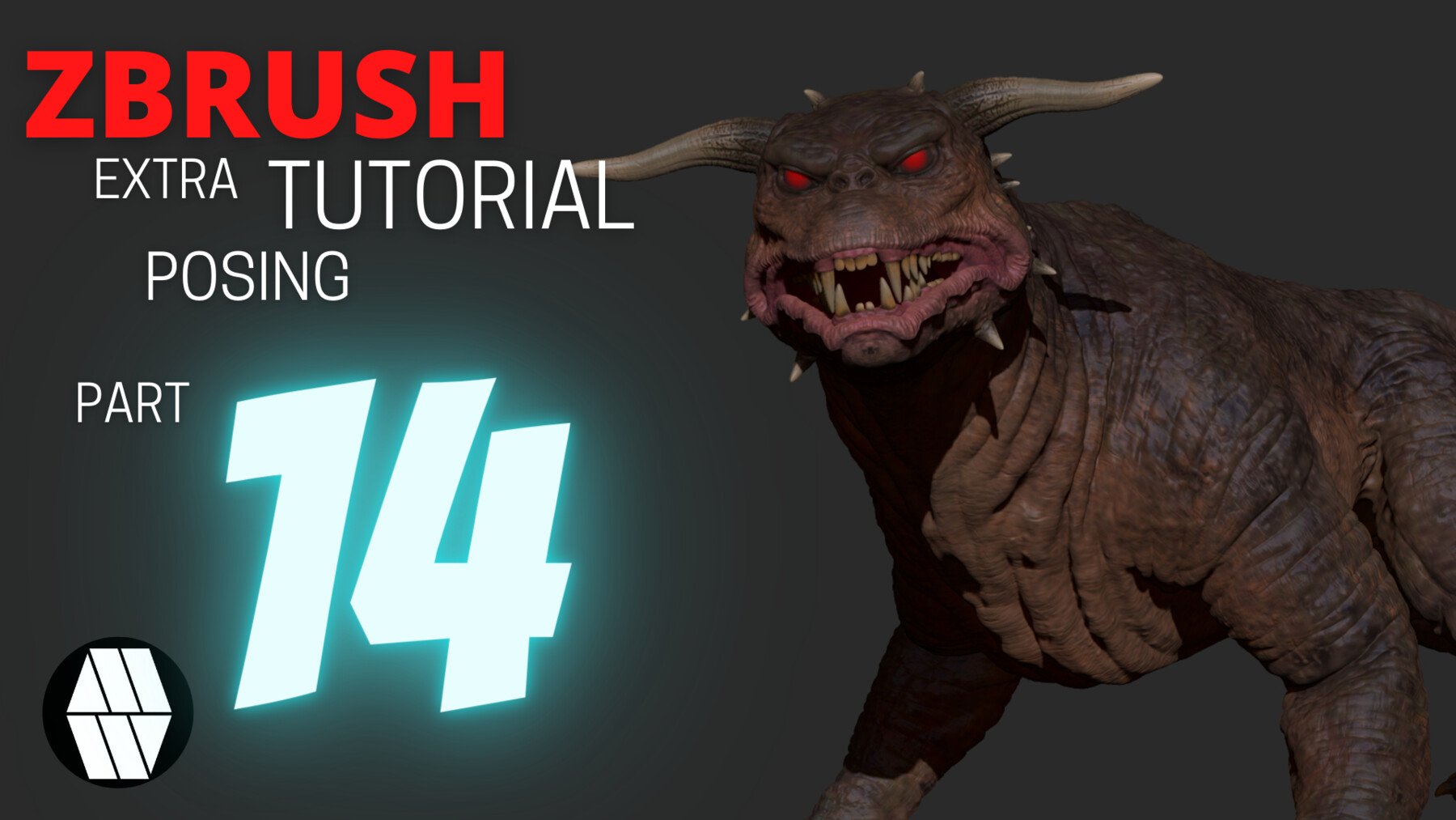 MLW Creative - ZBRUSH Creature Modeling FULL TUTORIAL