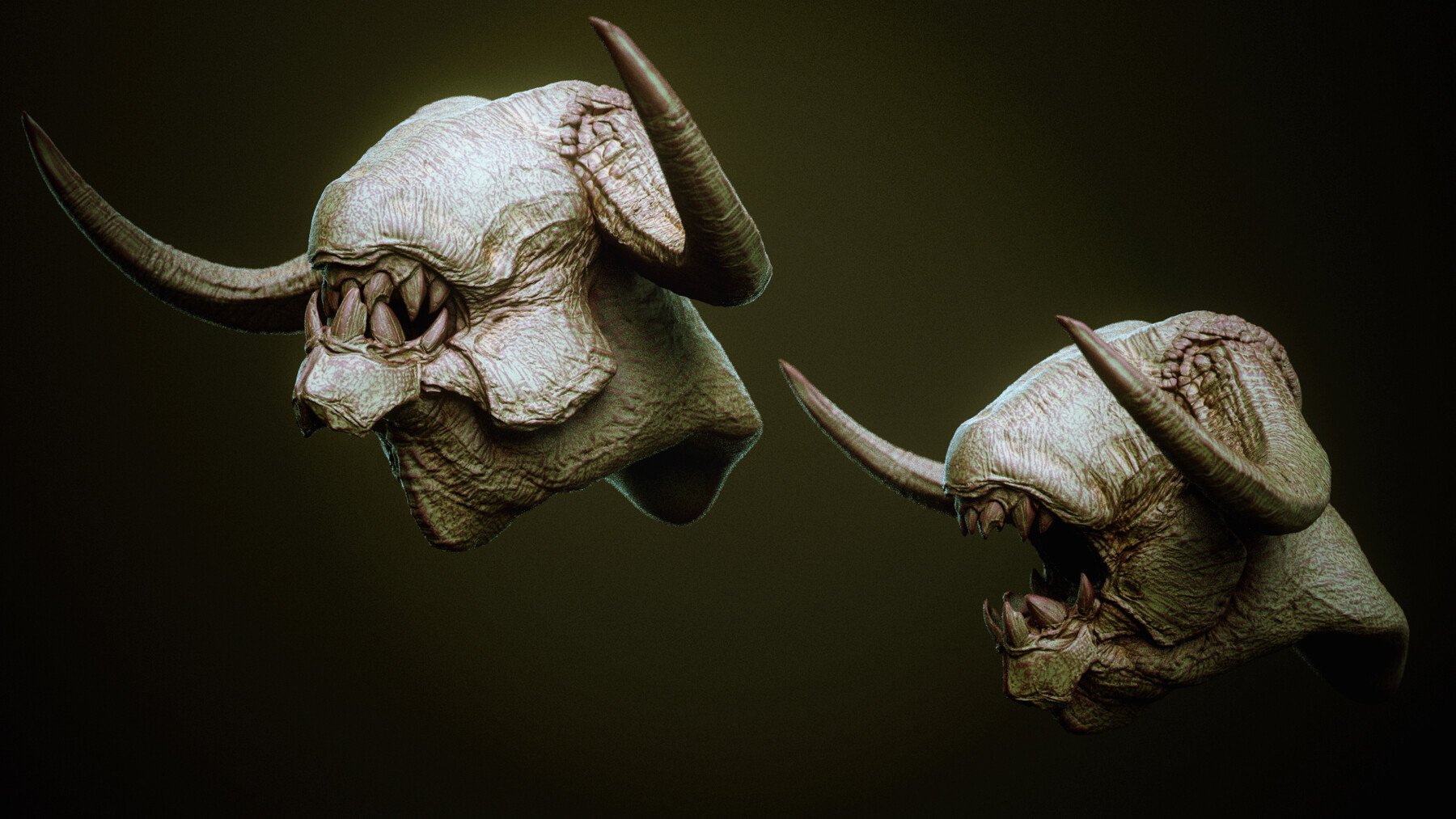 DEMON part 1: 52 Heads with Blendshapes