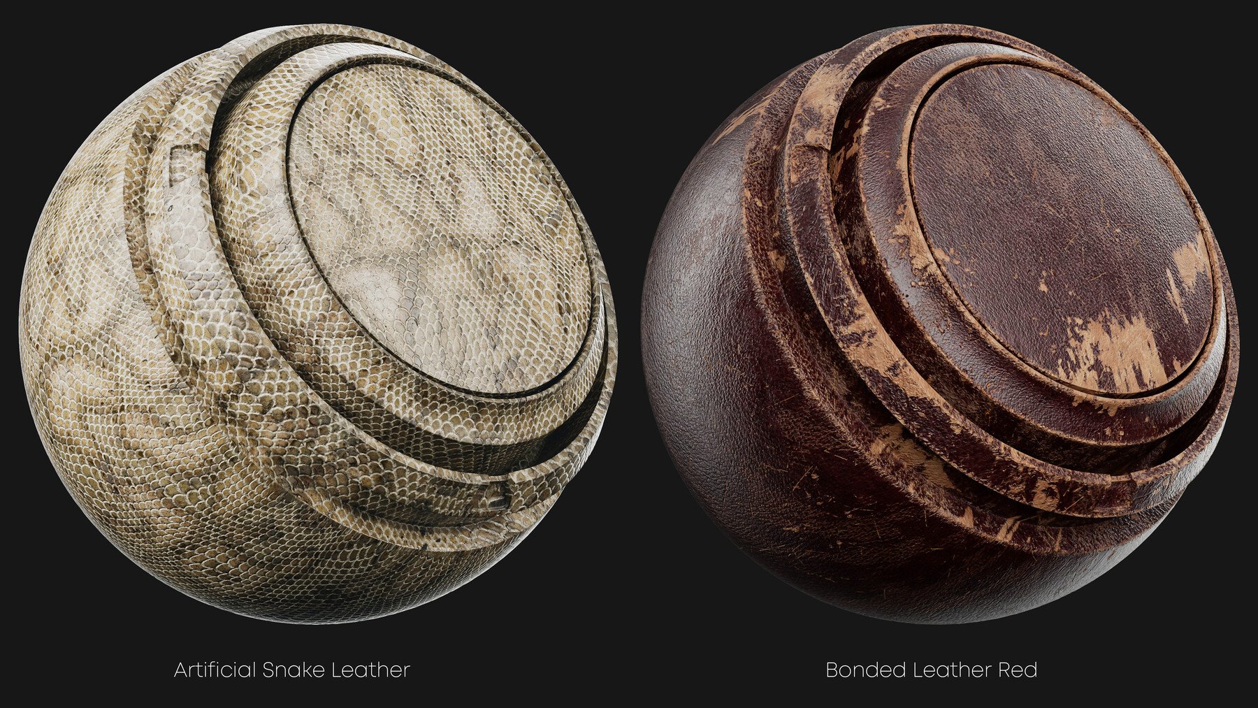 Leather Smart Materials for Substance painter