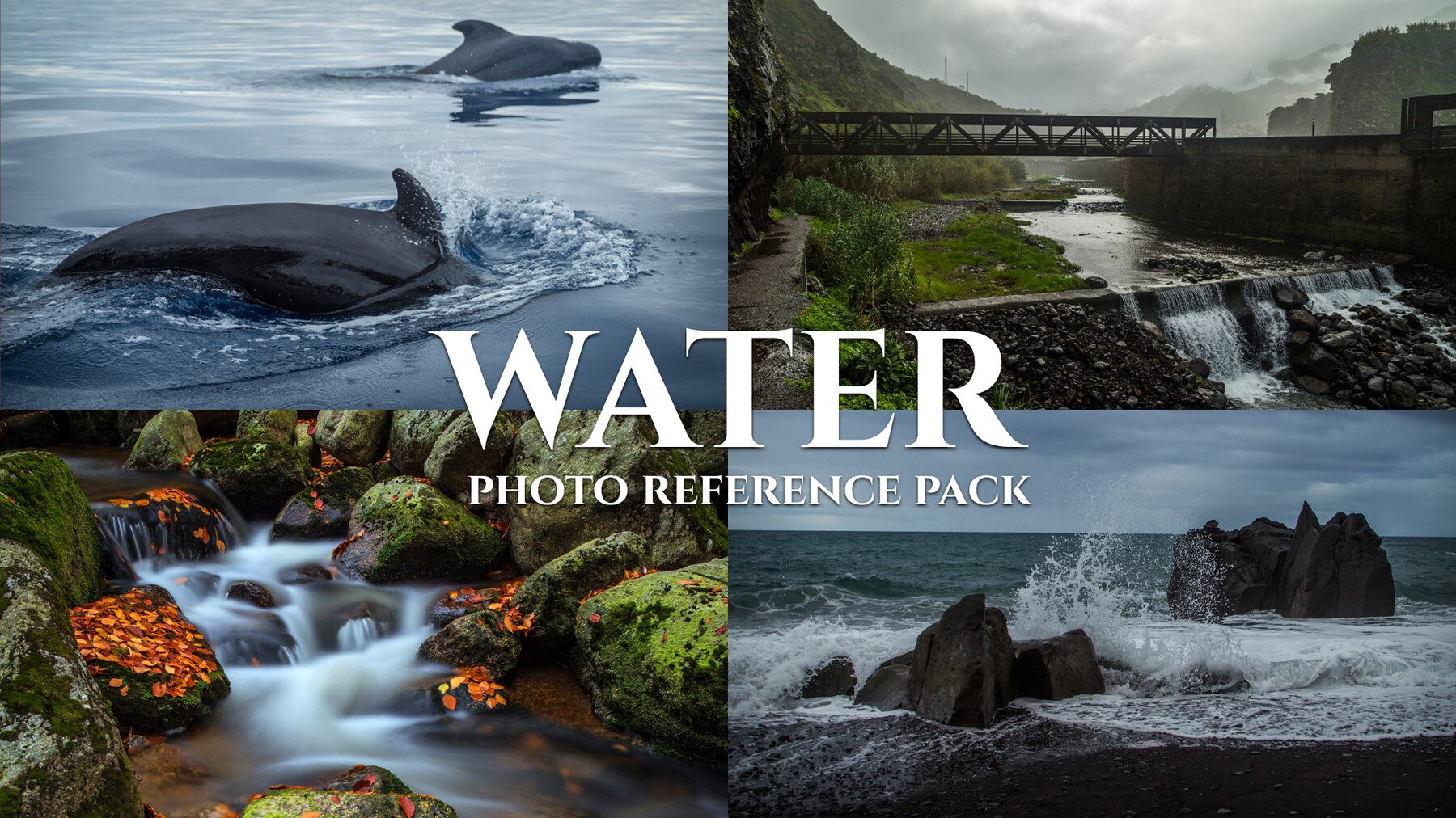 Water - Reference Photo Pack For Artists 437 JPEGs