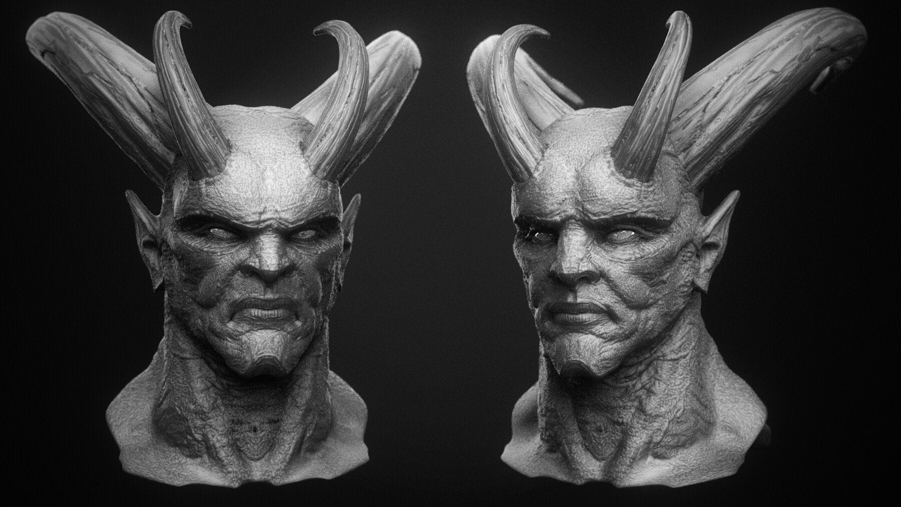 DEMON part 1: 52 Heads with Blendshapes