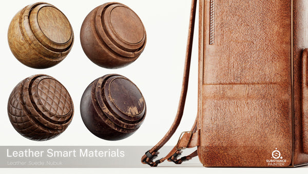 Leather Smart Materials for Substance painter