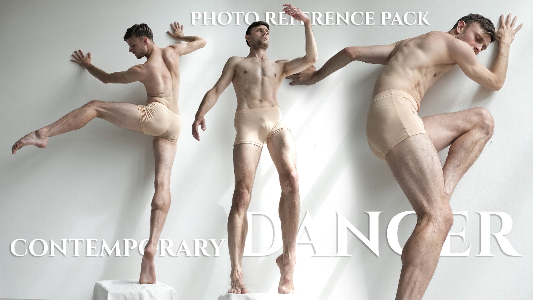 A Contemporary Dancer - Photo Reference Pack For Artists 1000 JPEGs