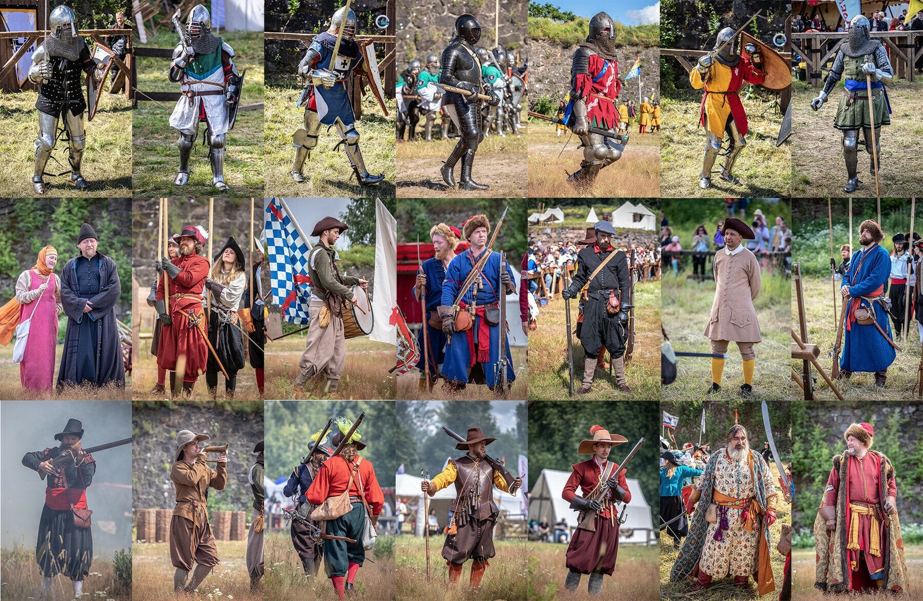 1400+ Reenactment Festival Reference Pictures