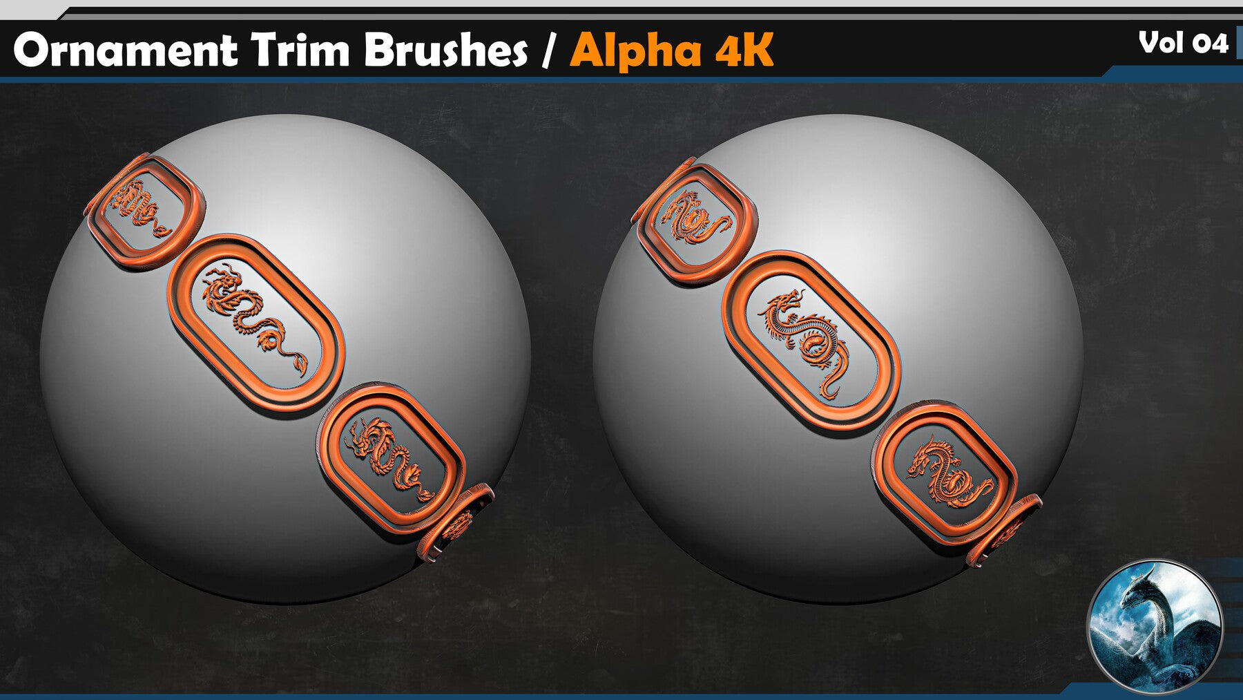 Ornament Trim Brushes Vol 04