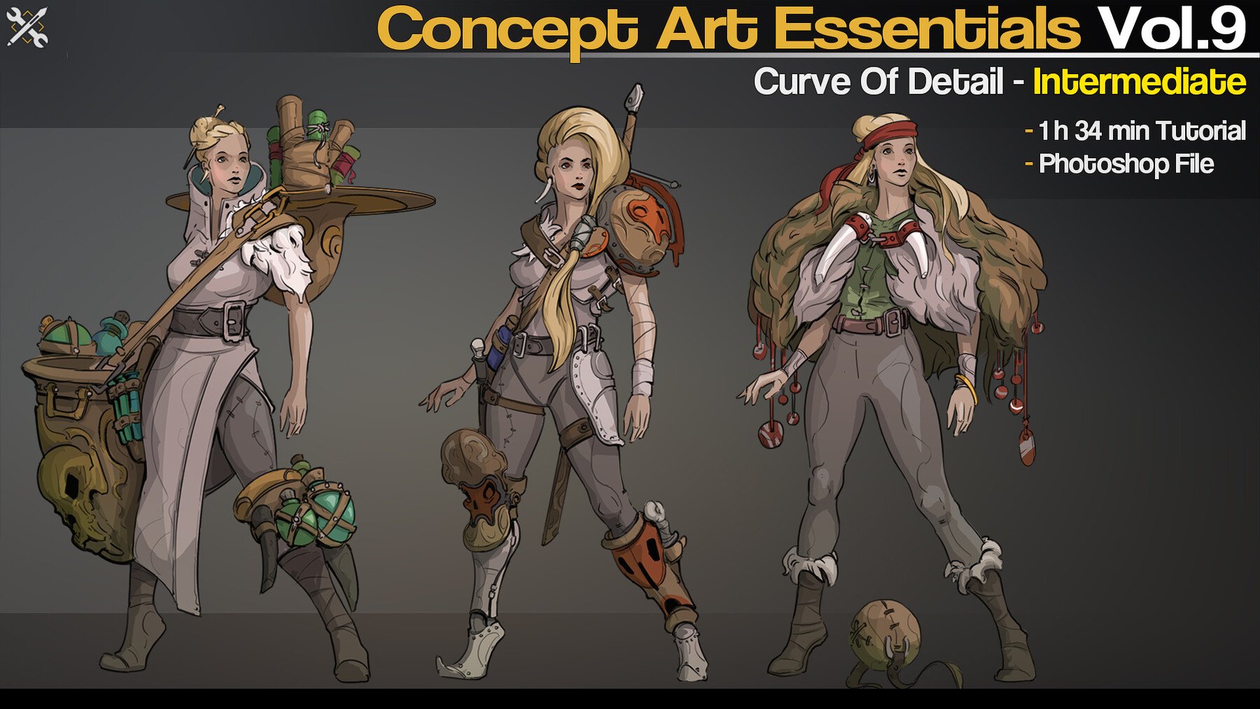 Concept Art Essentials Collection Vol.1-12