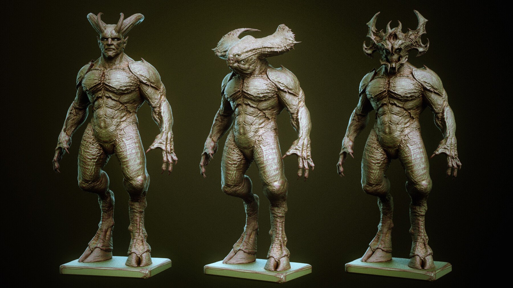 DEMON part 1: 52 Heads with Blendshapes