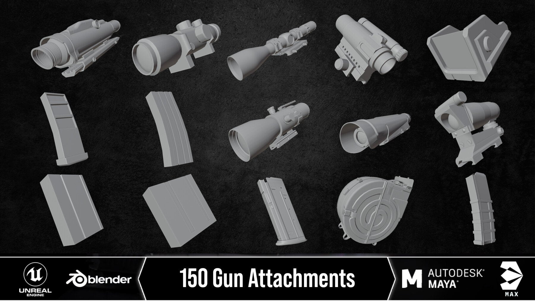 150 Gun Atttachment Kitbash