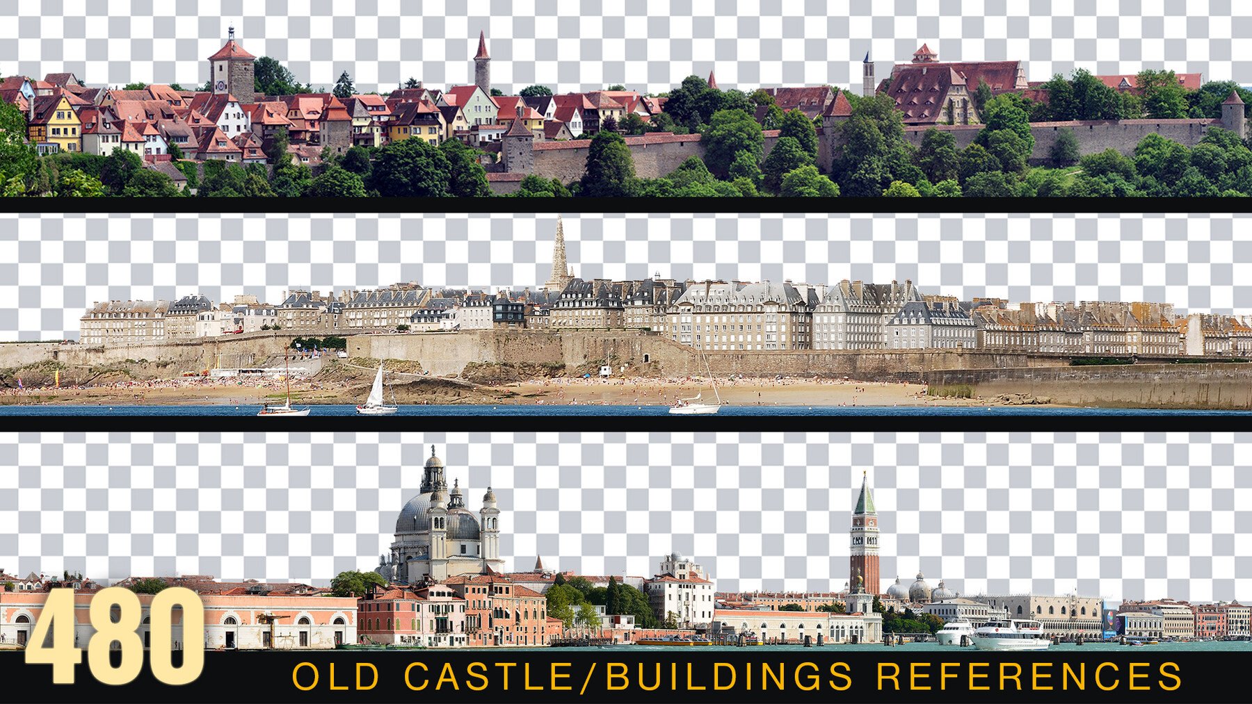 Castles Cutouts VOL 4