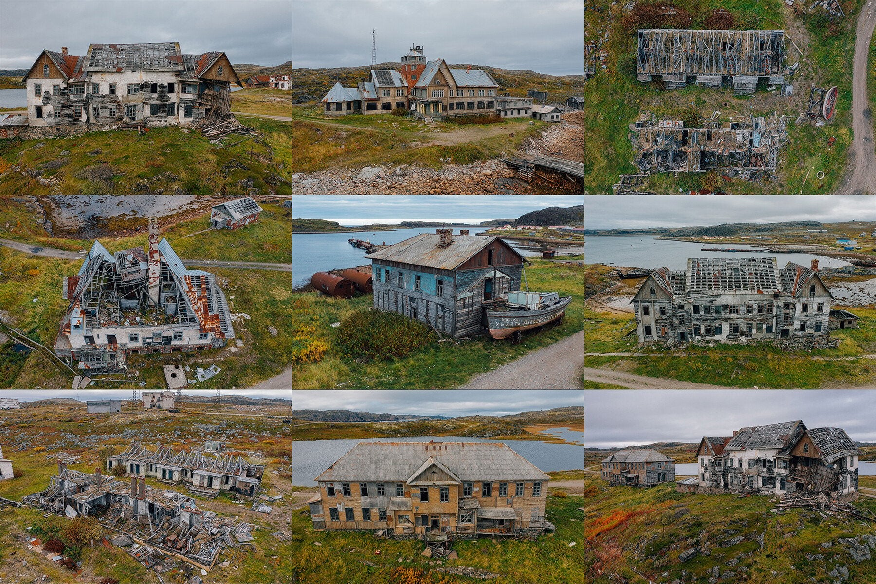 1300+ Abandoned Fishing Village Reference Pictures