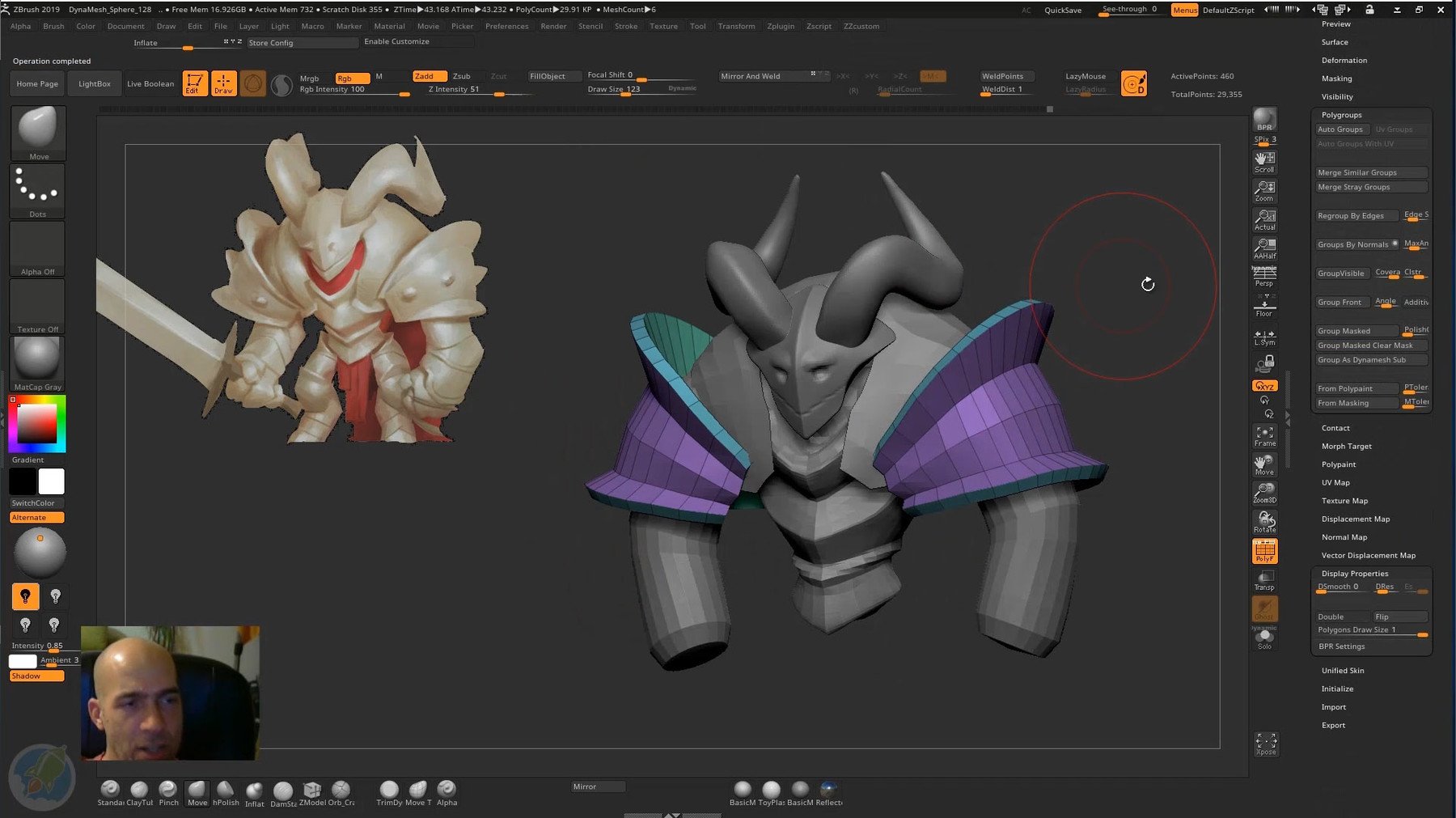 Absolute beginners Zbrush course