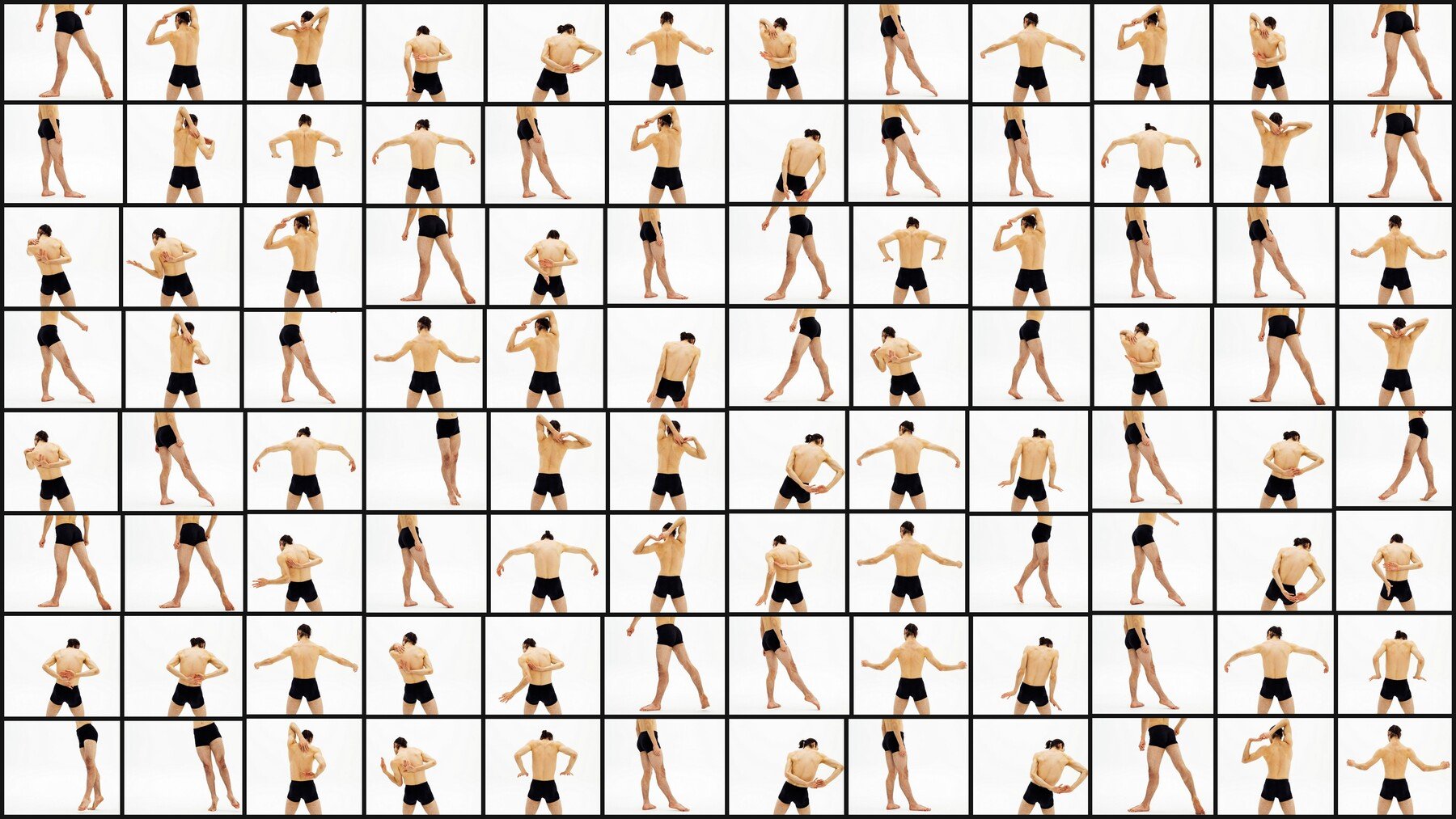 600+ Professional Dancer (Sequential Movement)