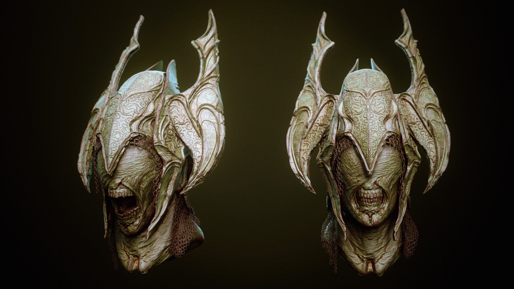 DEMON part 1: 52 Heads with Blendshapes