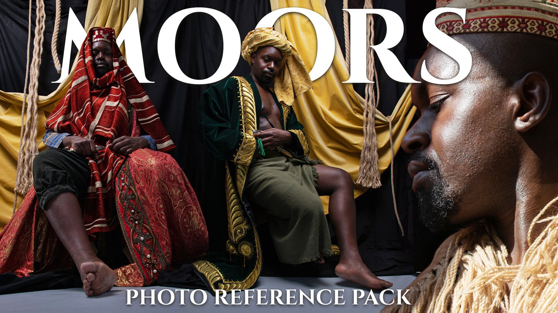 Moors vol.1 - Reference Photo Pack For Artists 494 JPEGs