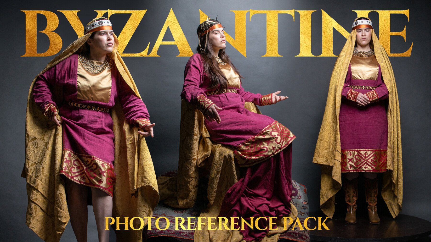 Byzantine vol.1 -Reference Photo Pack 501 JPEGs