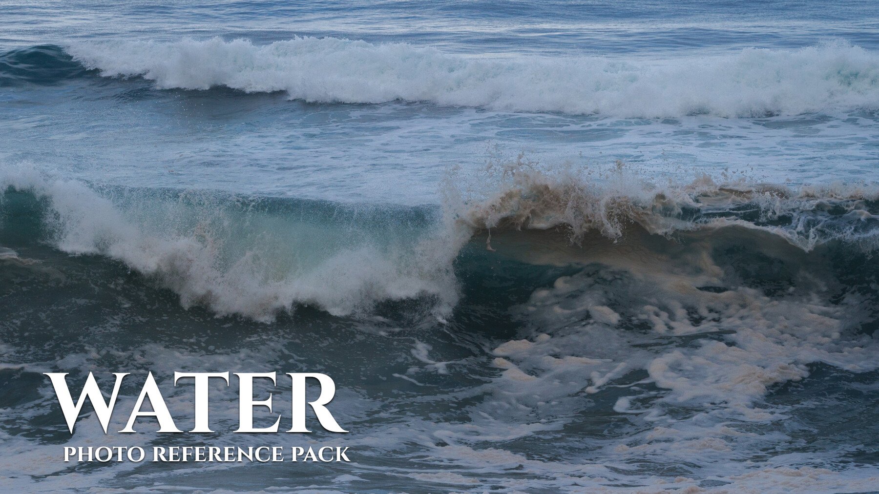 Water - Reference Photo Pack For Artists 437 JPEGs