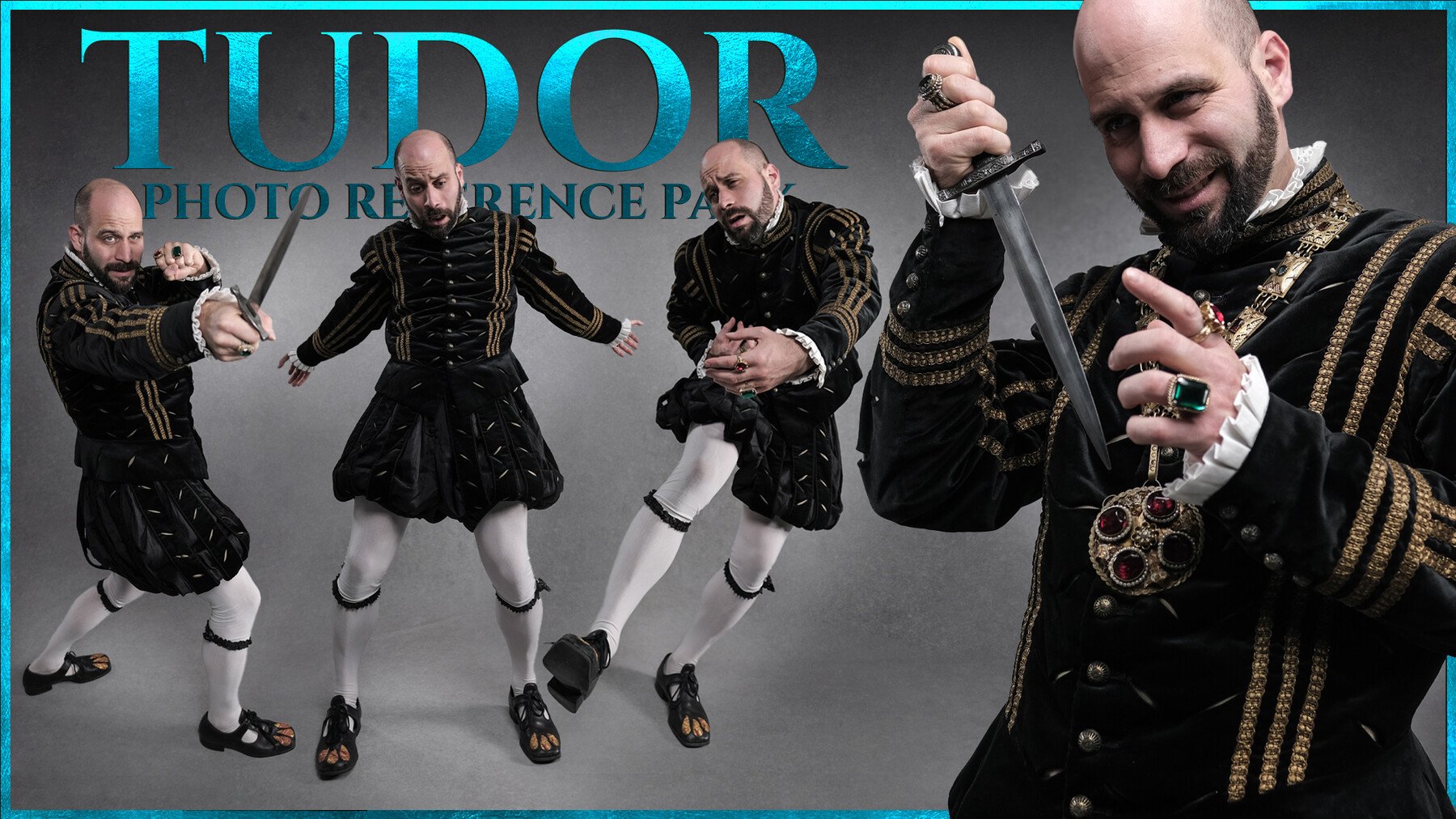 A Tudor - Reference Photo Pack For Artists 893 JPEGs